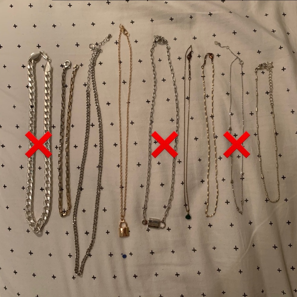 assorted necklaces (make offers!)